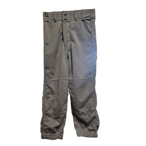 Franklin Youth Extra Small XS Gray Baseball Softball Pants Deluxe‎ New